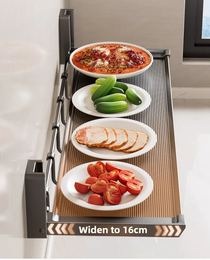FlexiRack – Collapsible Spice Rack with Hooks Bowlift