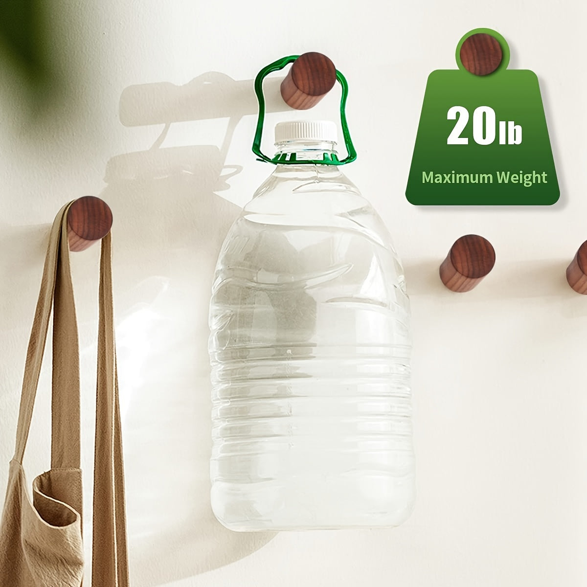 BowLift | Walnut Wood Wall Hook