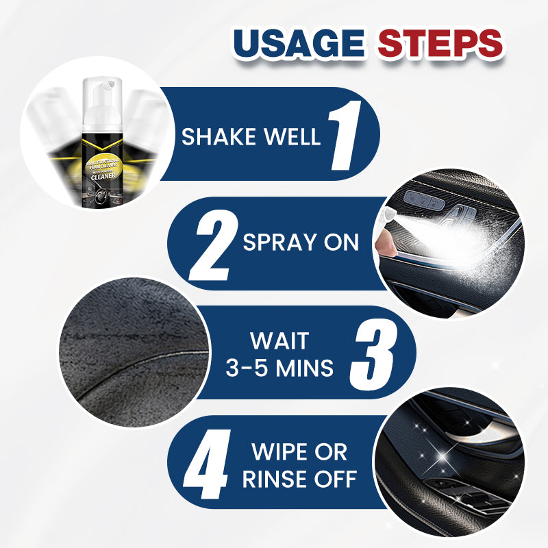 BowLift | Multifunctional Car Interior Foam Cleaning Set