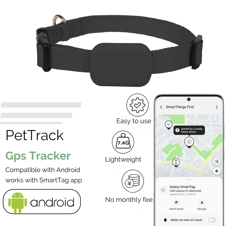 BowLift | AnimalTracker Mini – Smart Dog and Cat Bluetooth Collar Tracker
