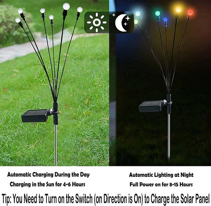 BowLift | (8 pieces) Solar Firefly Lights — Enchant your nights with magical, limitless sparkle