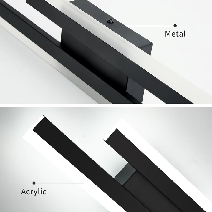 BowLift | LED Wall Light Acrylic Metal Wall Sconce Lighting Fixture
