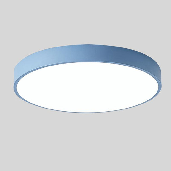 BowLift | Scandinavian Circular LED Ceiling Light | Soft Illumination, Minimalist Design & Ideal for Bedrooms and Work Areas