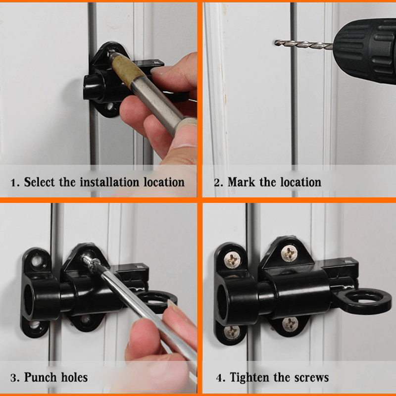 Aluminum alloy automatic window spring locking system Bowlift