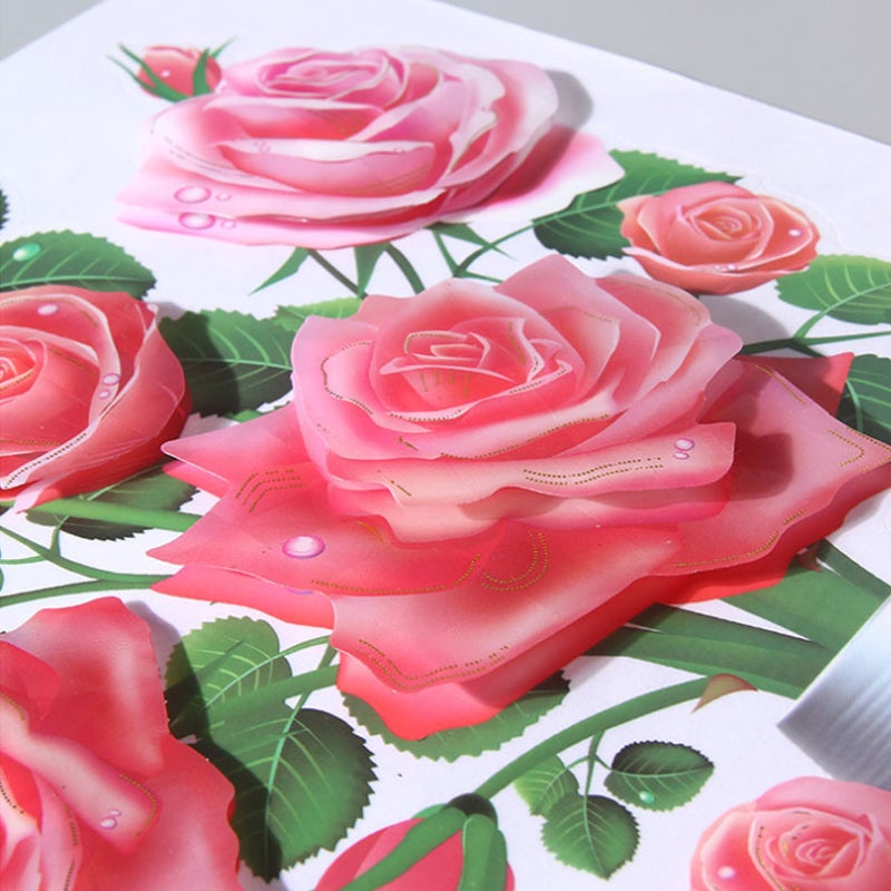 DIY Plant Vase 3D Stereo Stickers Self-Adhesive | Bowlift