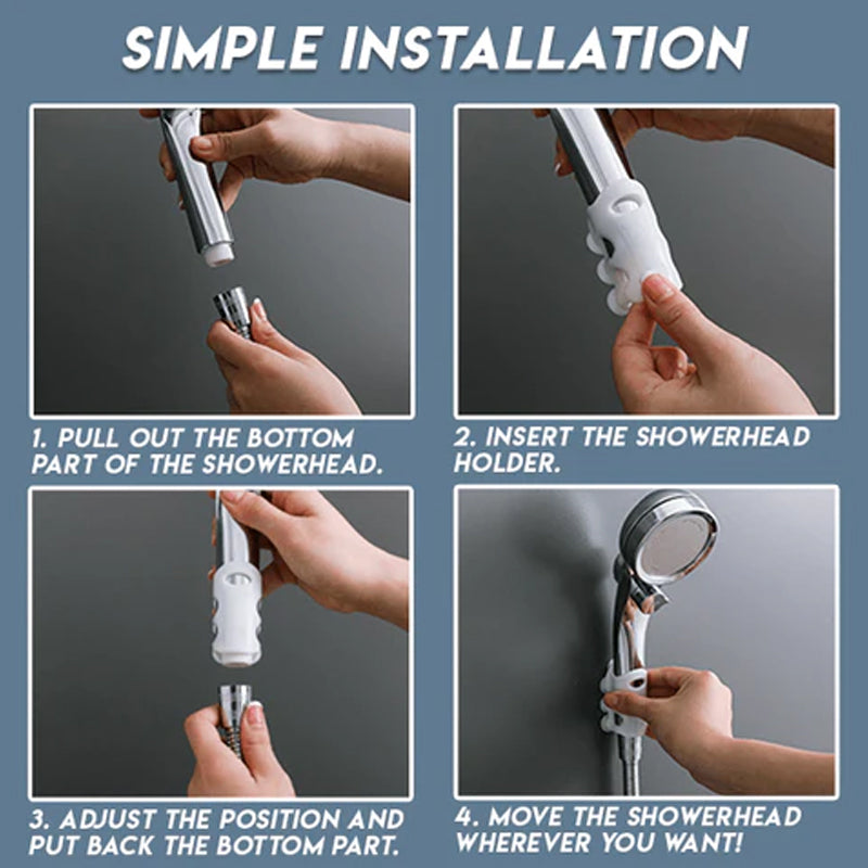 Hands-free shower head holder | Bowlift