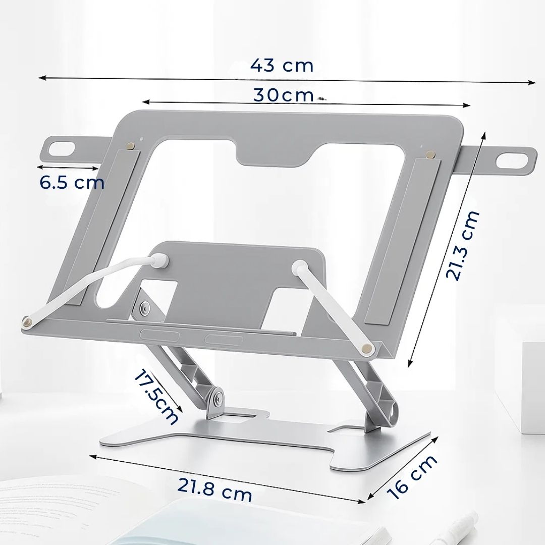 ReadEase | Adjustable Reading Stand – Ergonomic Neck-Relief – Foldable Compact Design – For Home, Office & Desk Comfort Bowlift