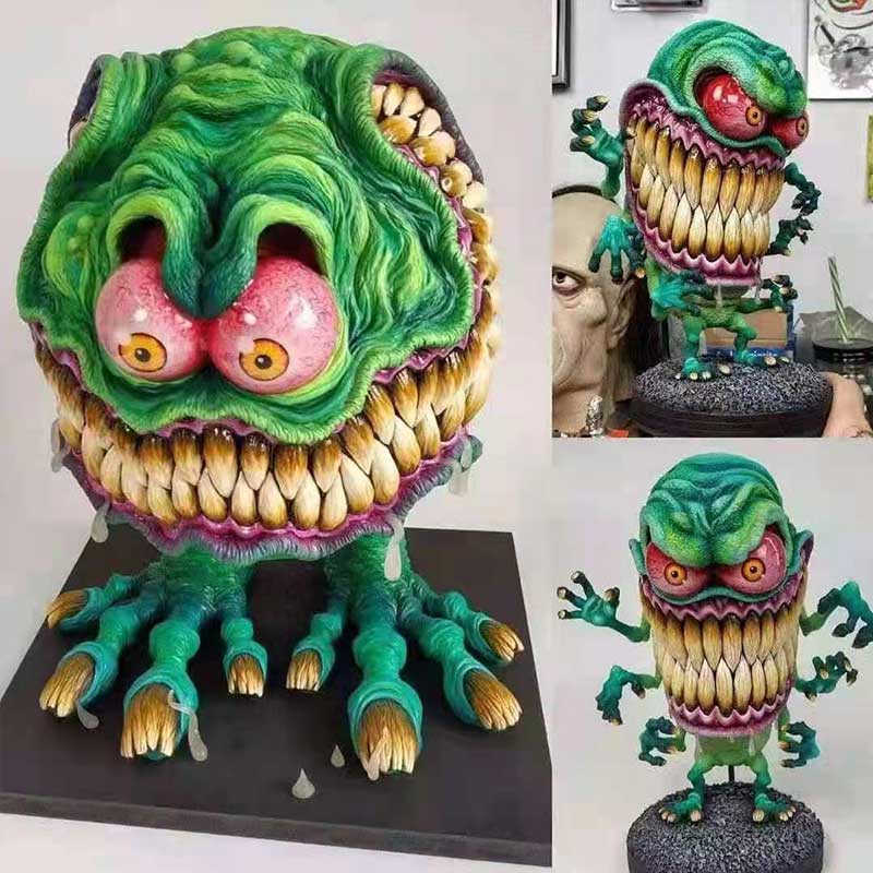 Angry Big Mouth Monster Statues | Bowlift