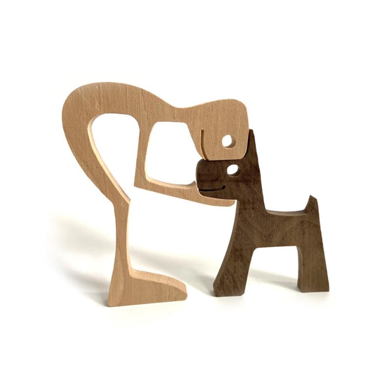 Tier lovers - Table ornaments made of wood carving | Bowlift