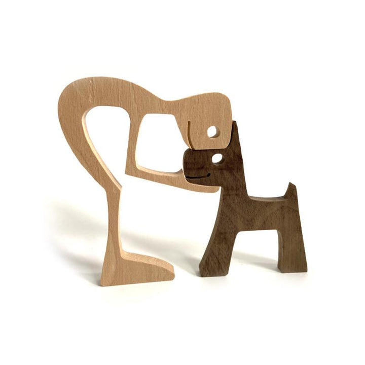 Tier lovers - Table ornaments made of wood carving | Bowlift
