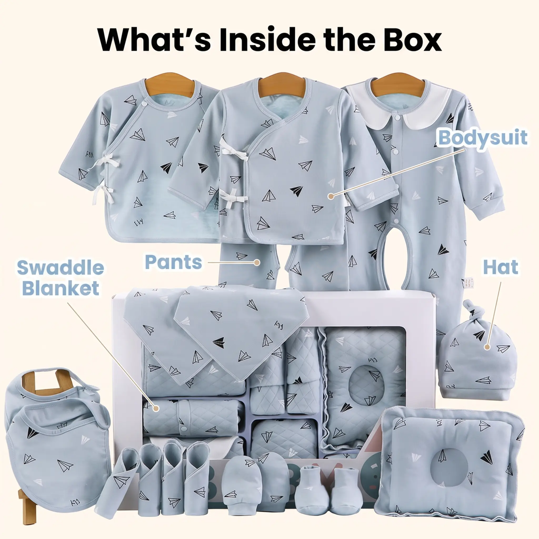 BowLift | Baby Gift Box Set Made of Cotton for Newborns