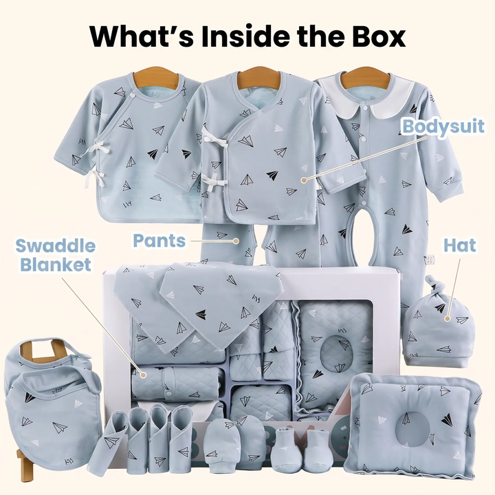 BowLift | Baby Gift Box Set Made of Cotton for Newborns