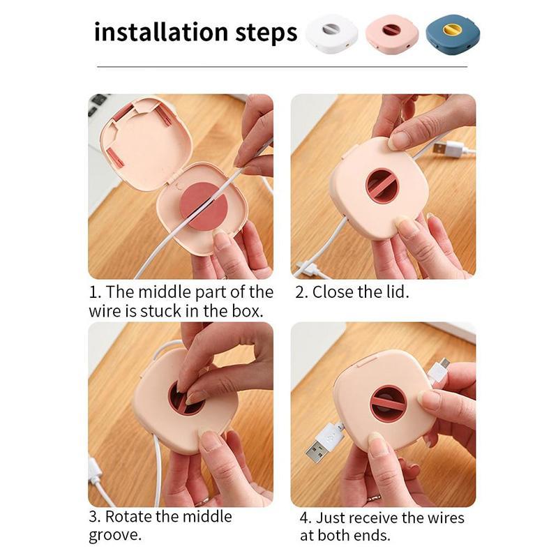 BowLift | 2 in 1 Cable Winder with Phone Stand