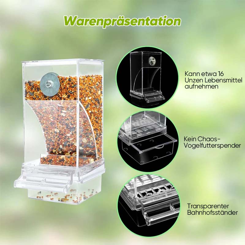 Automatic, leak-proof bird feeder | Bowlift