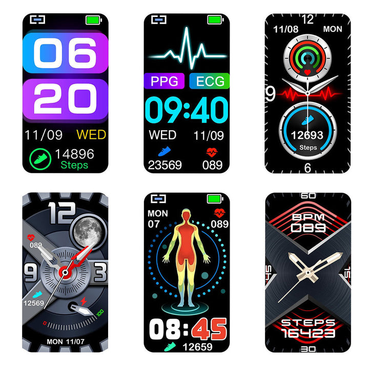 BowLift | Smart Bracelet 3-Channel EKG Blood Pressure Blood Oxygen Blood Sugar Sleep Detection