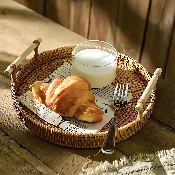 BowLift | RattaTray – Handmade serving tray made of rattan