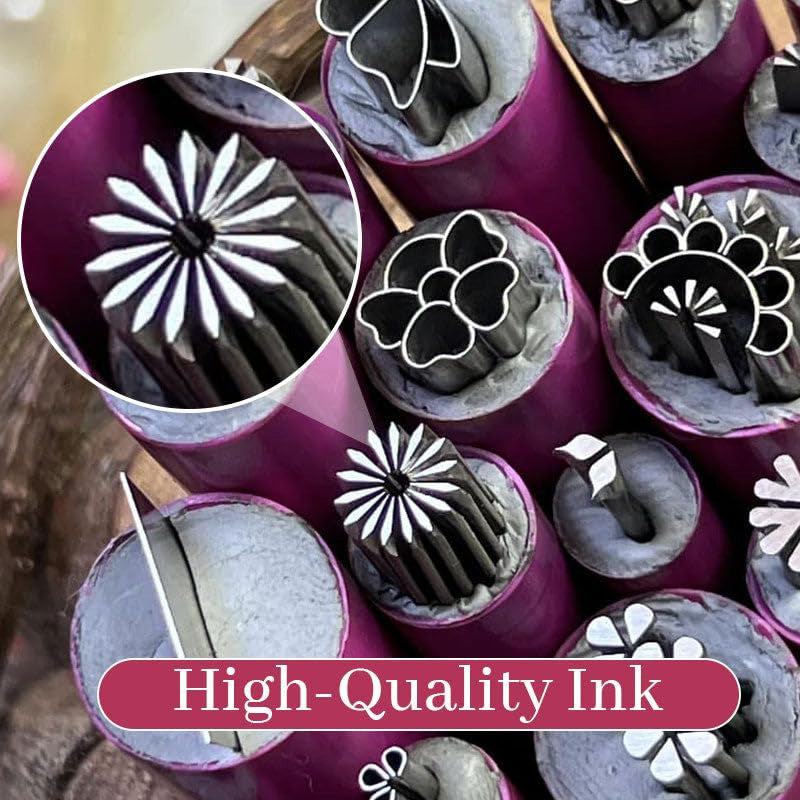 BowLift | 6 pcs DIY Nail Stamp Pen Set