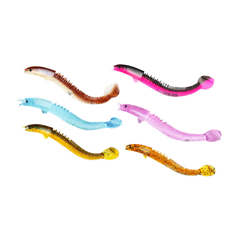 BowLift | New Design Angler Dragon Hole Bait 46 Sections Soft Bait