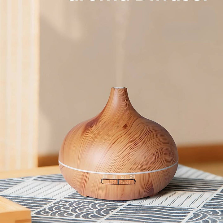 ZenAir Essential Oil Diffuser and Humidifier for Aromatherapy | Air Purification and Moisturised Comfort – Ideal for Wellness and Relaxation Bowlift