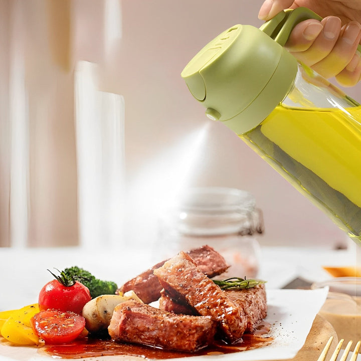 BowLift | 2-in-1 Olive Oil Dispenser & Sprayer – Perfect for Cooking, Salads, and BBQ