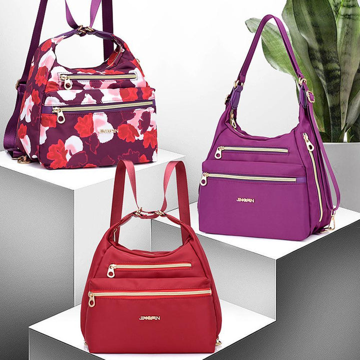 Bag with double zippers, backpack, handbag and crossbody bag | Bowlift