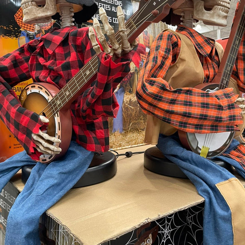 Animated Duel Banjo Skeletons S DrôLes | Bowlift