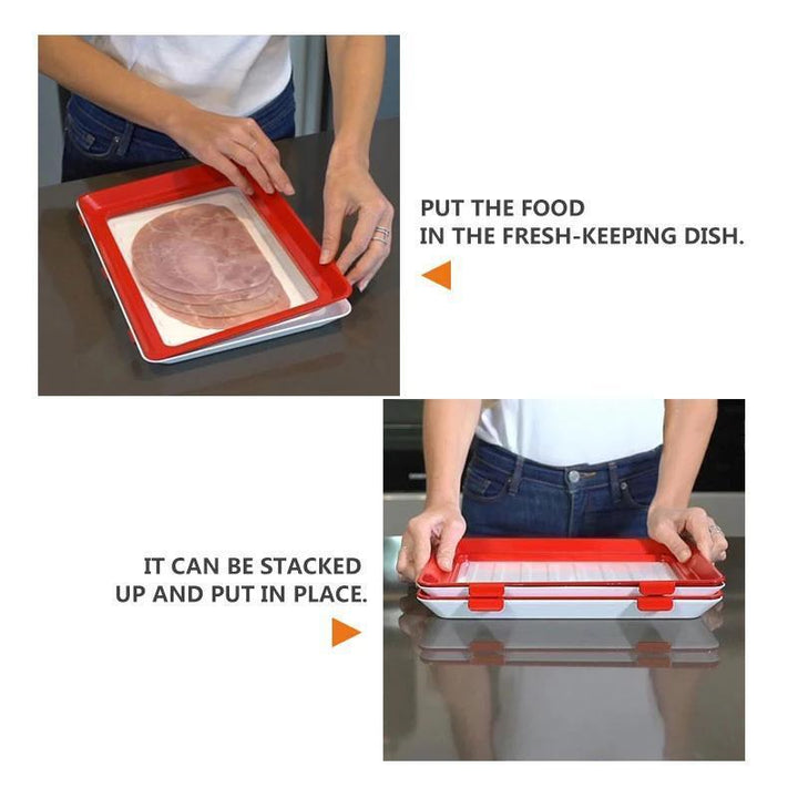 Stackable Vacuum Food Preservation Trays | Bowlift