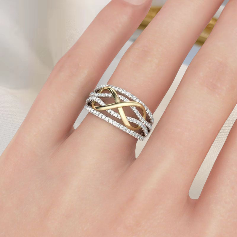BowLift | Mother & Daughter Forever Connected Together Ring