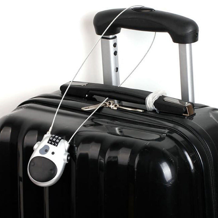 Portable theft-proof telescopic wire lock | Bowlift