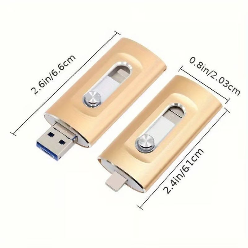 BowLift | 3 in 1 large capacity USB flash drive for mobile phone and computer