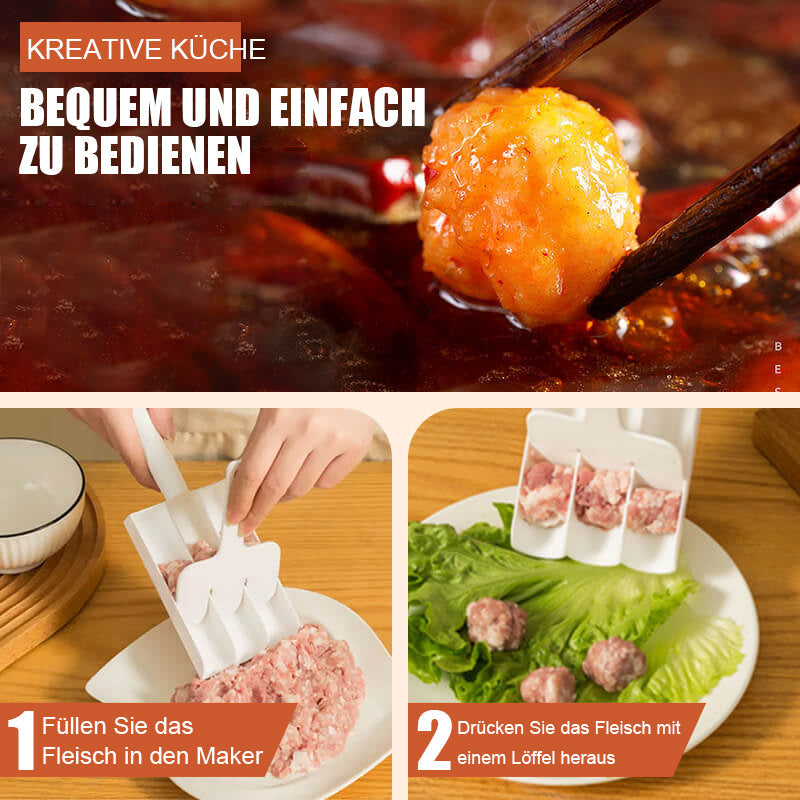 BowLift | Creative Kitchen Triple Meatball Maker