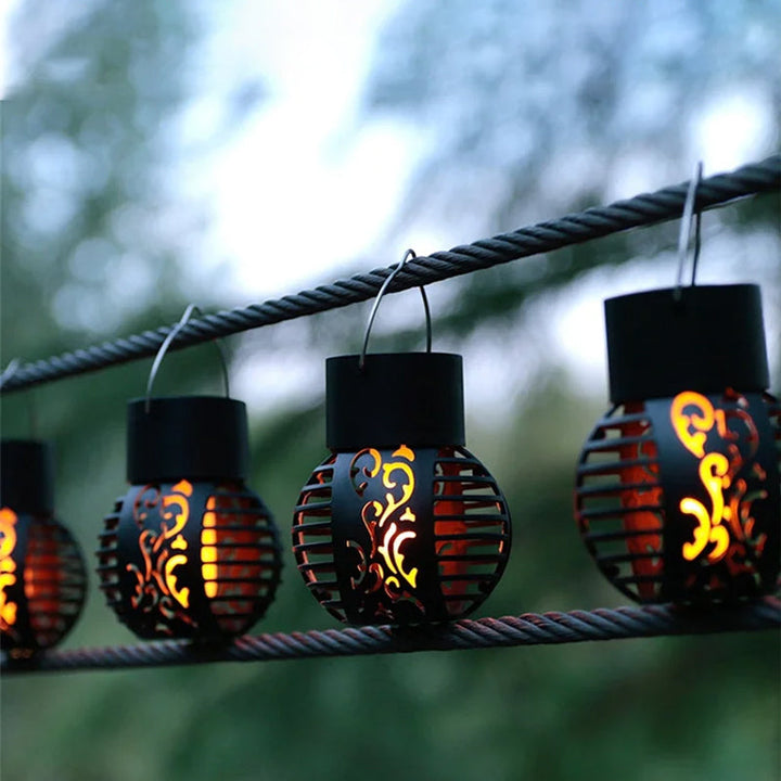 Solar Simulation Flame Hanging Lamp | Bowlift