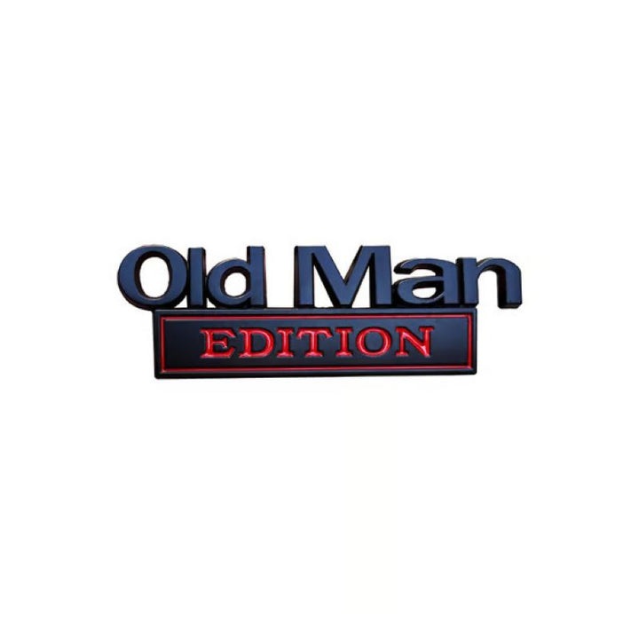 BowLift |  'Old Man Edition' car emblem