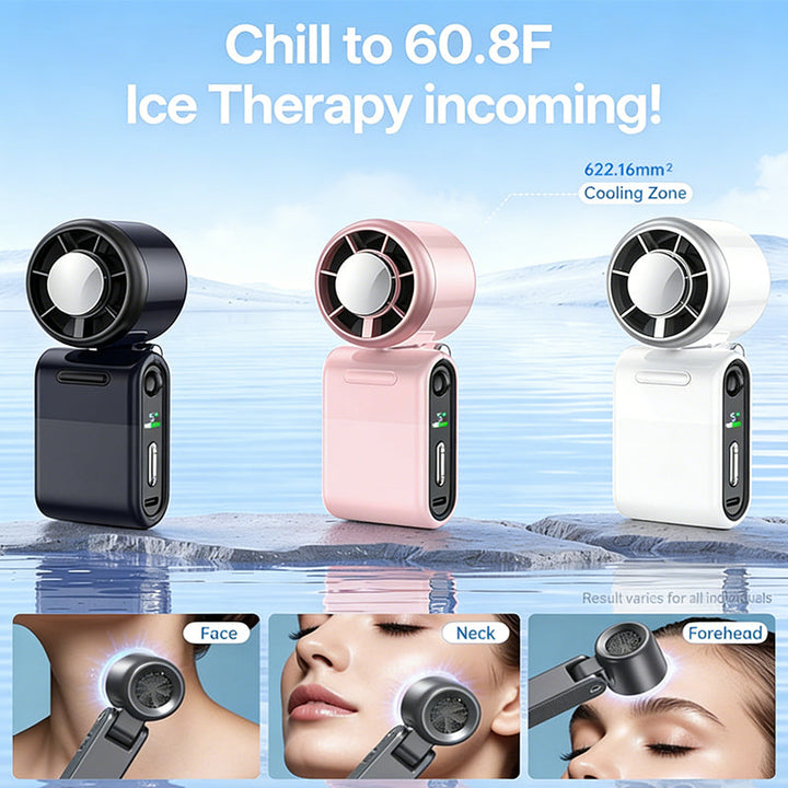 Foldable Handheld Turbo Mini Portable Fan | Bowlift