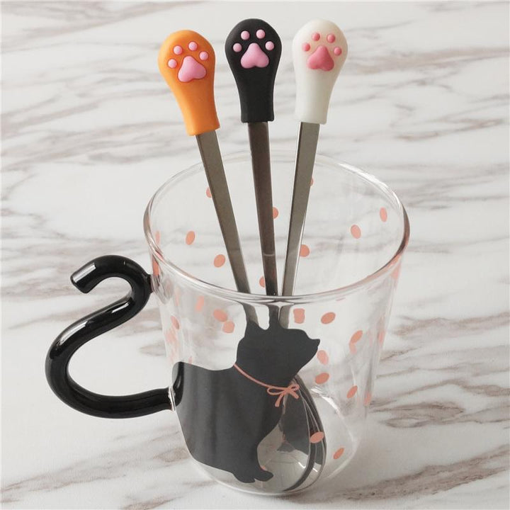 BowLift | Stainless Steel Spoon for Food with Cat Claws