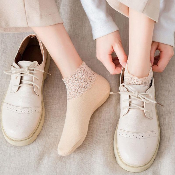 BowLift | New Fashion Lace Warmer Socks