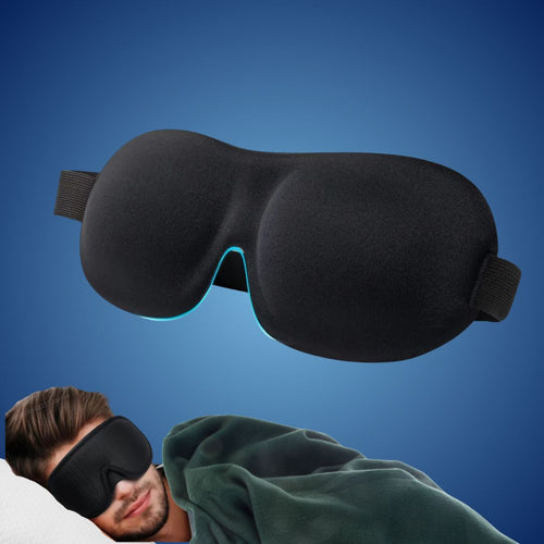 LumiShade Darkening Sleeping Mask | Light Blocking Comfort - for Shift Workers - Travelers - Light Sensitive Sleepers Bowlift