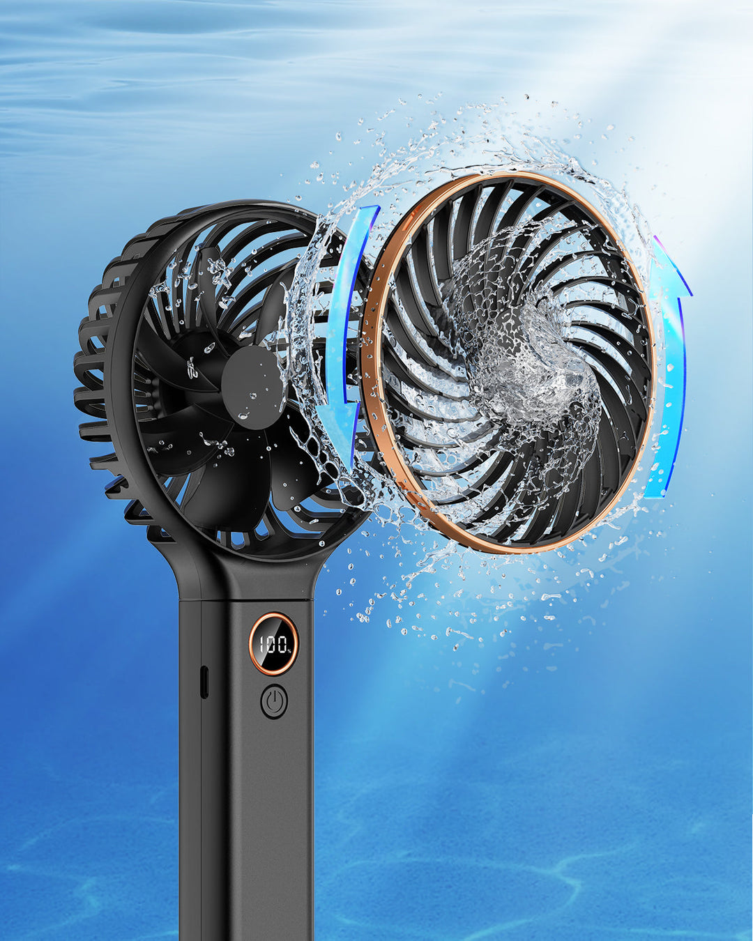 Handheld Fan, Portable Fan 5000mAh | Bowlift