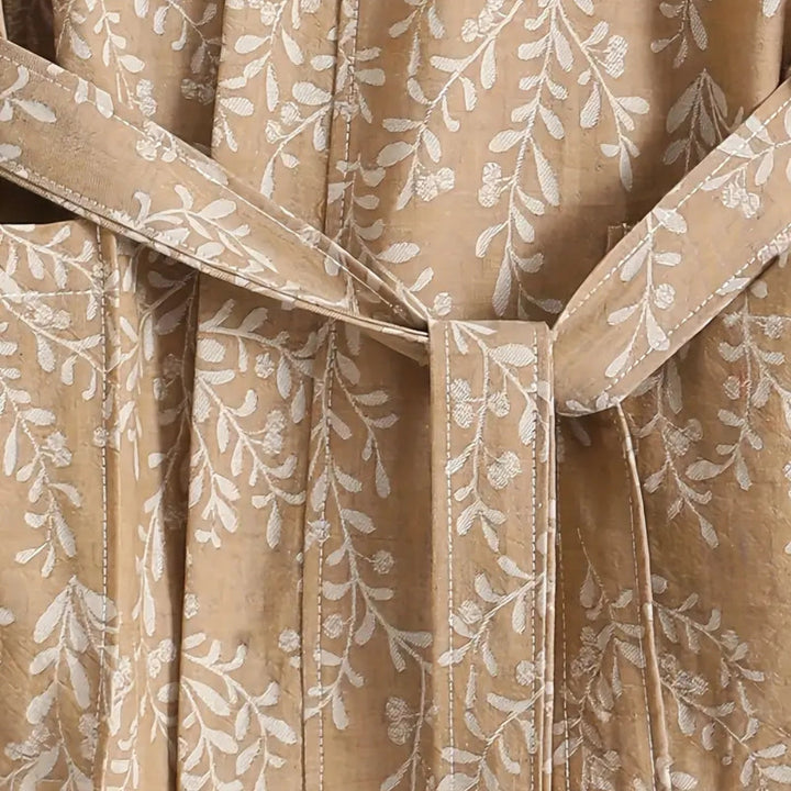 BowLift | Featherlight Jacquard Cotton Bath Robe
