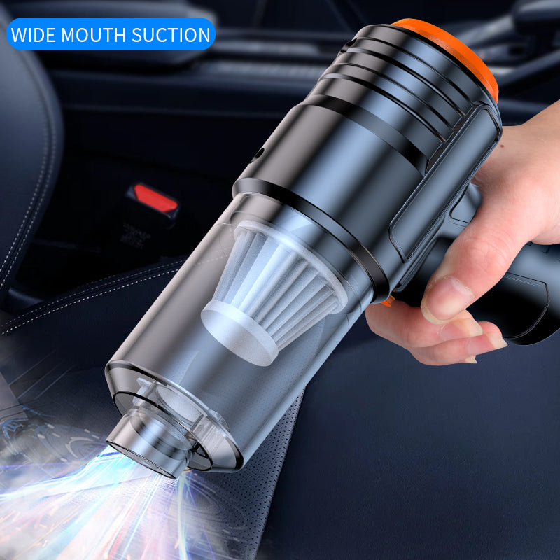 BowLift | Portable wireless handheld vacuum cleaner, cyclone suction cordless vacuum cleaner, rechargeable vacuum cleaner with strong suction power suitable for cars/offices/homes