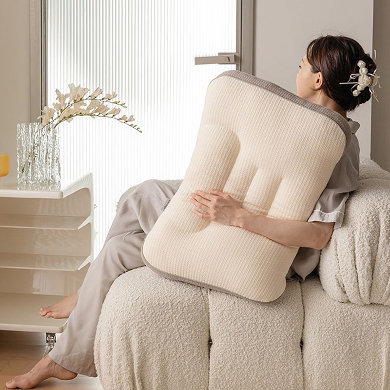 BowLift | Knitted Cotton Neck-support Sleeping Pillow