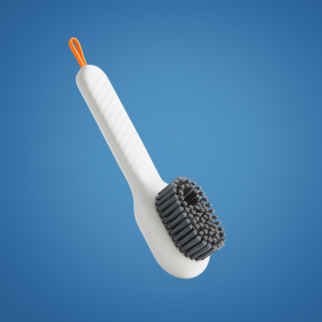 Built-in Soap Dispenser – Soft Non-Scratch Bristles – Quick Shoe Cleaning – Protects Delicate Materials Bowlift