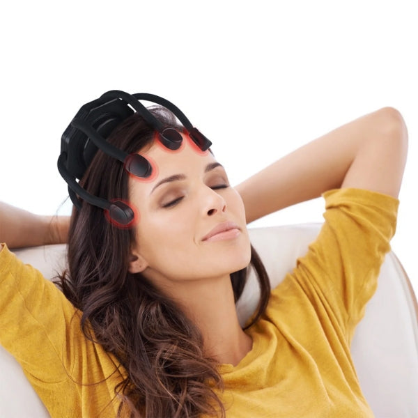 BowLift | Electric Octopus Head Massager - Best Head Massage Machine with Vibration Therapy