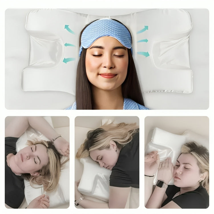 Anti-Wrinkle Support – Breathable Cooling Comfort – Rejuvenated Skin & Pain-Free Sleep Nightly Bowlift