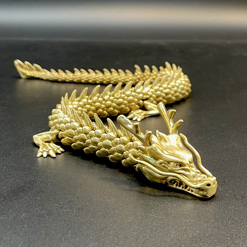 BowLift | Gold Dragon with movable joints