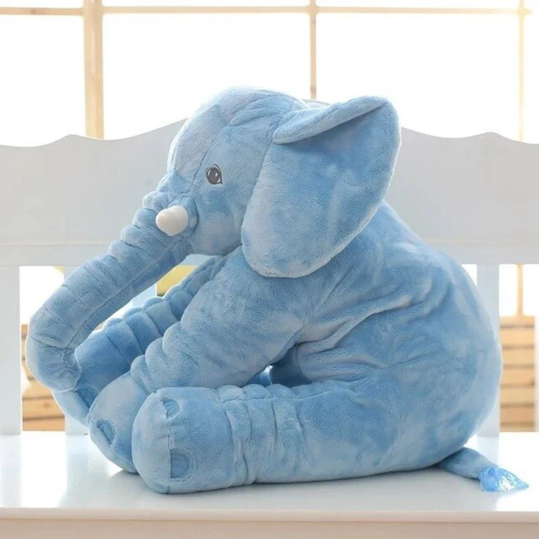 BowLift | SnuggleTrunk Soft Plush Elephant Cuddle Cushion
