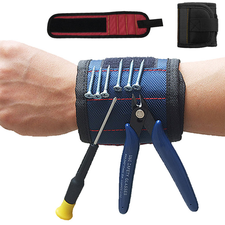 BowLift | Magnetic Tool Holder Bracelet for Screws and Nails