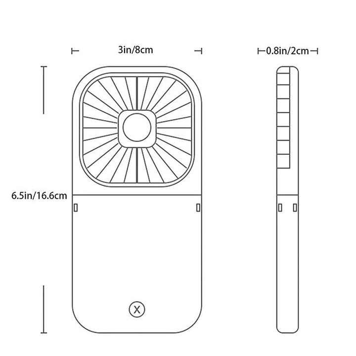 Portable Hanging Neck Fan | Bowlift