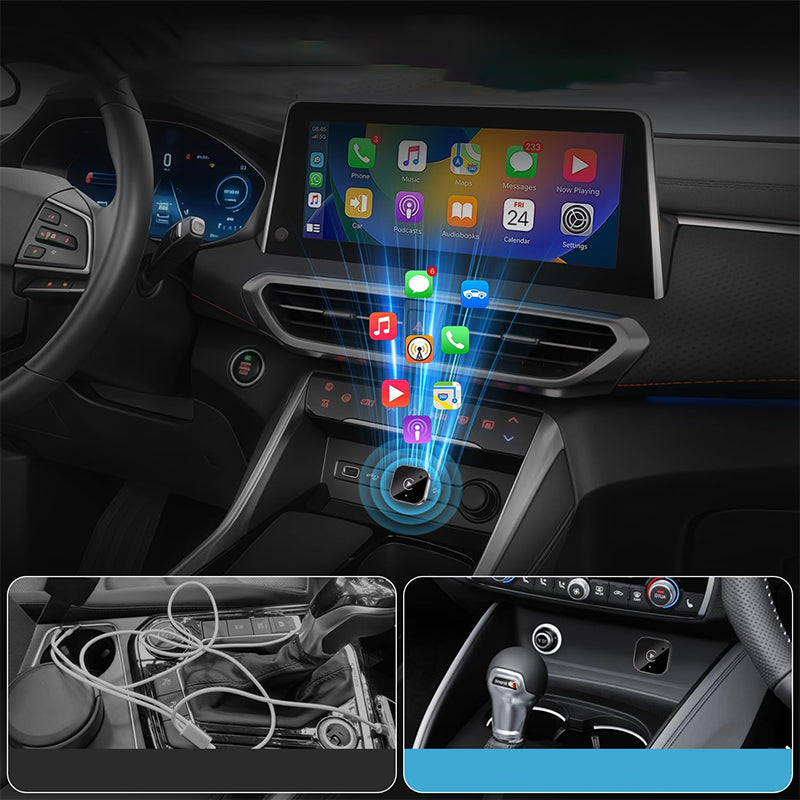 BowLift | Wireless carplay Adapter for iPhone/Android