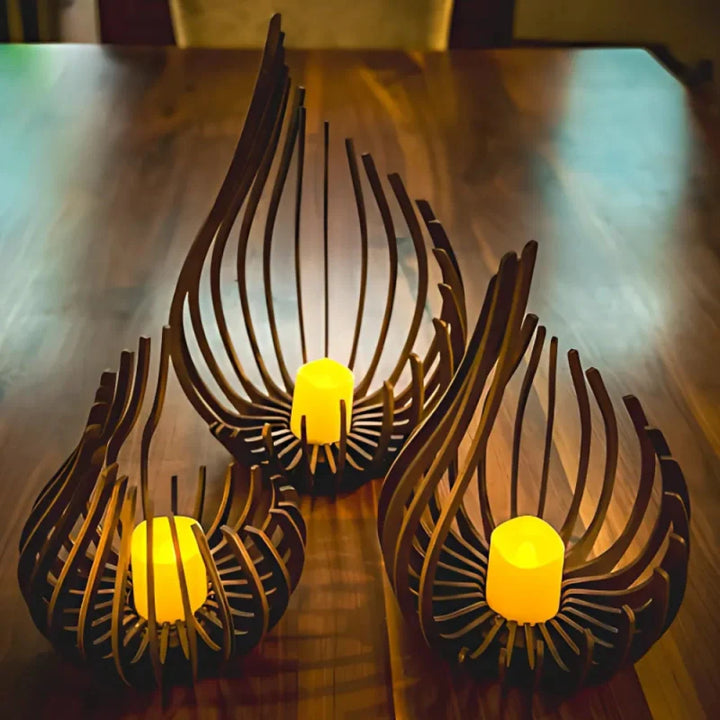 BowLift | GlimmerDrop Candle Holder